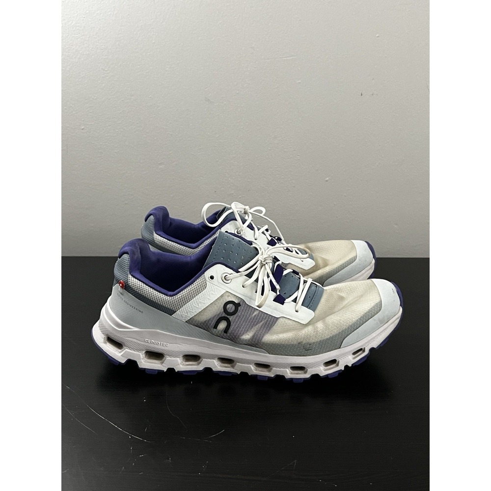 On Cloud Shoes Womens Size W9 Grey ‎ Purple CloudTec Helion Running Athletic
